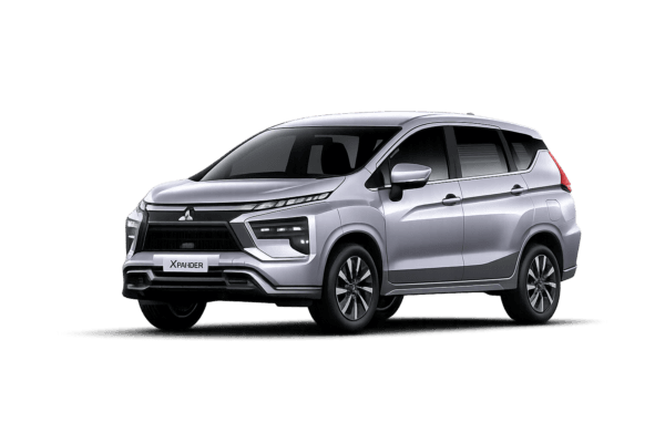 Mitsubishi Xpander putih untuk layanan sewa mobil Jakarta dengan driver profesional dari AZ Rent Car