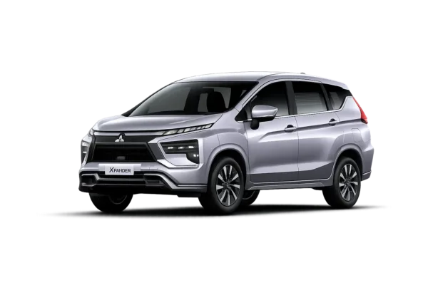 Mitsubishi Xpander putih untuk layanan sewa mobil Jakarta dengan driver profesional dari AZ Rent Car